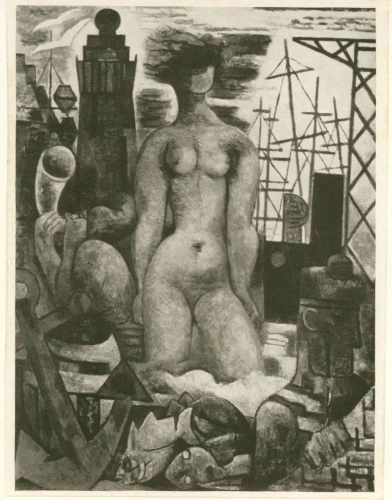 Anonimo , Gromaire, Marcel - sec. XX - Meeresantlitz&igrave; , fronte