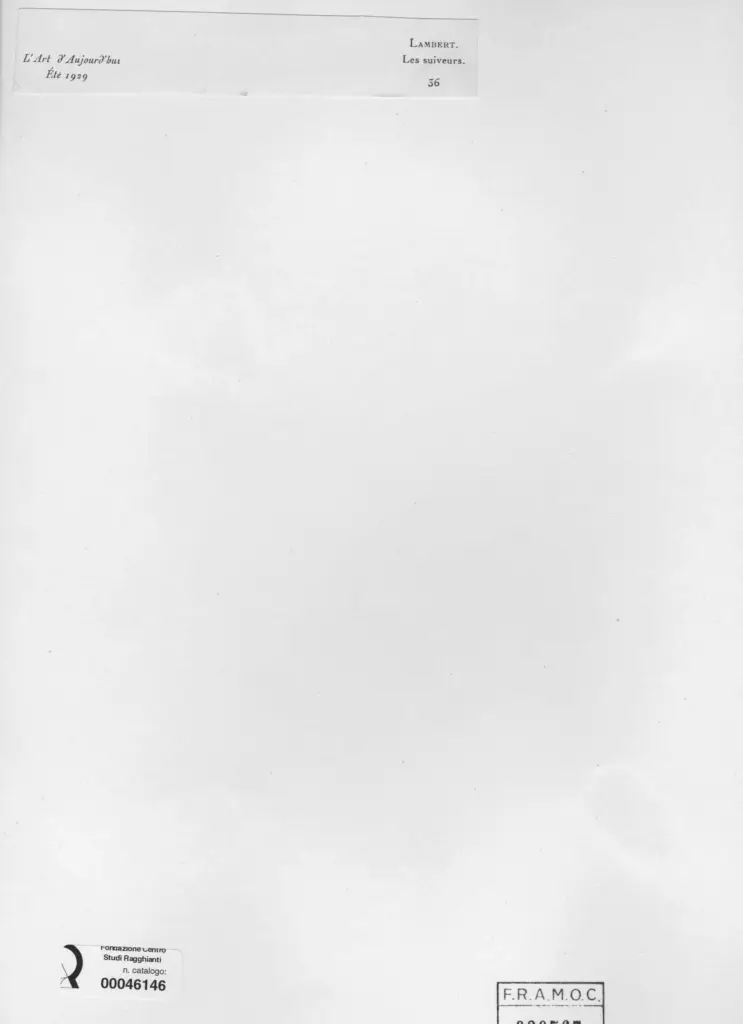 Lambert, G.W. , retro