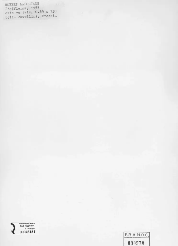 Lapoujade, Robert - sec. XX , retro