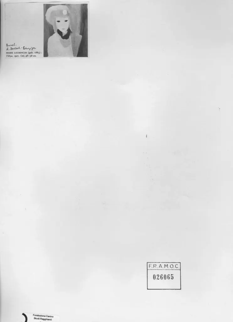 Laurencien, Marie - sec. XX , retro