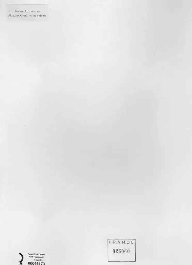 Laurencin, Marie , retro