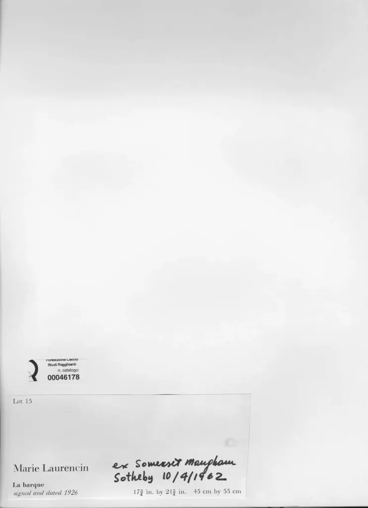 Laurencien, Marie - sec. XX , retro