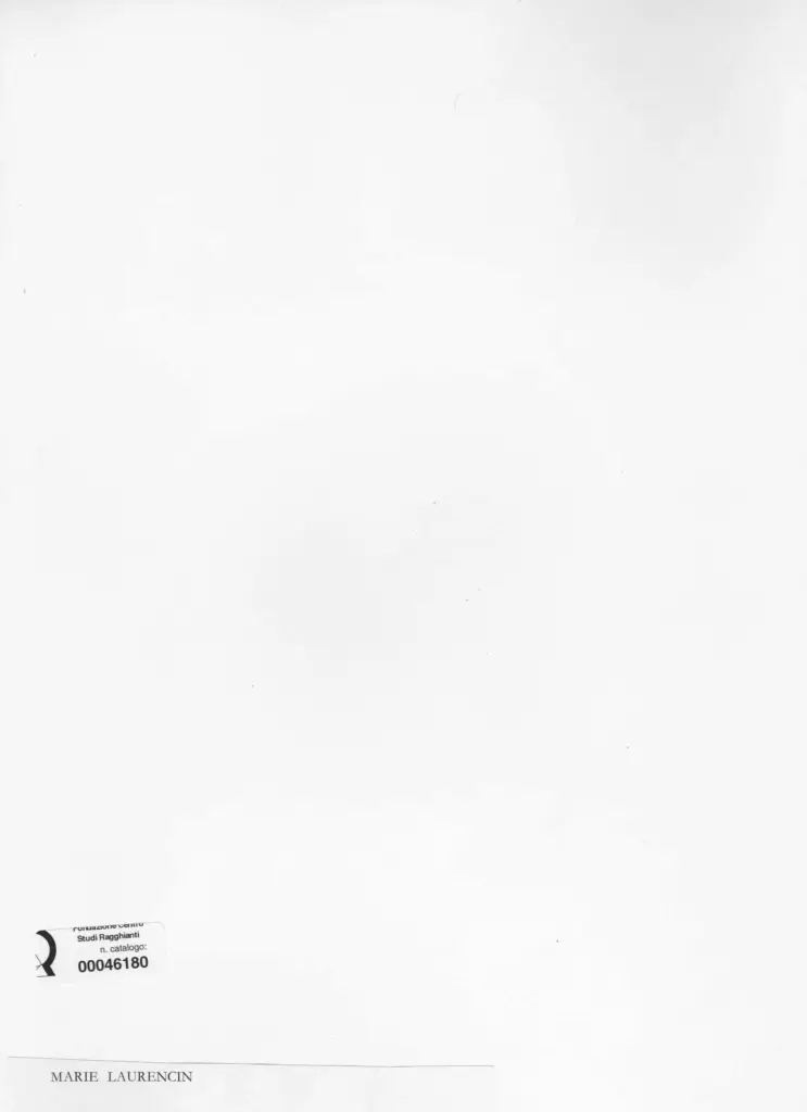 Laurencien, Marie - sec. XX , retro