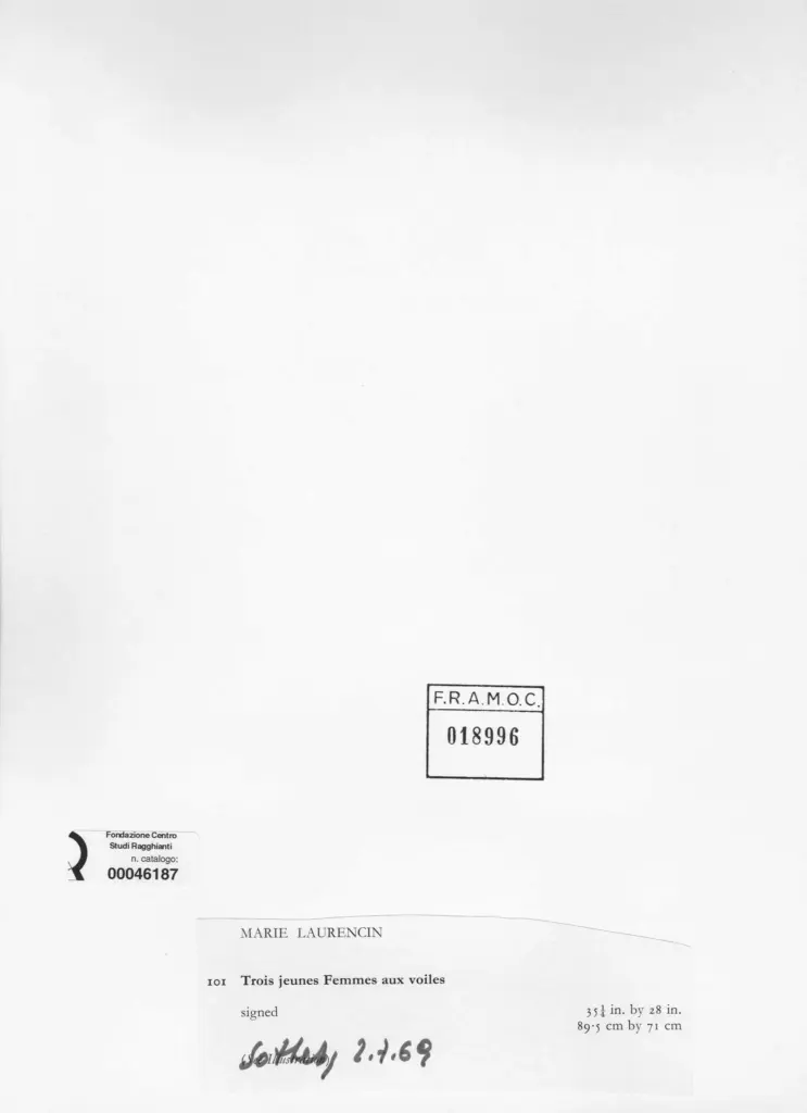 Laurencien, Marie , retro