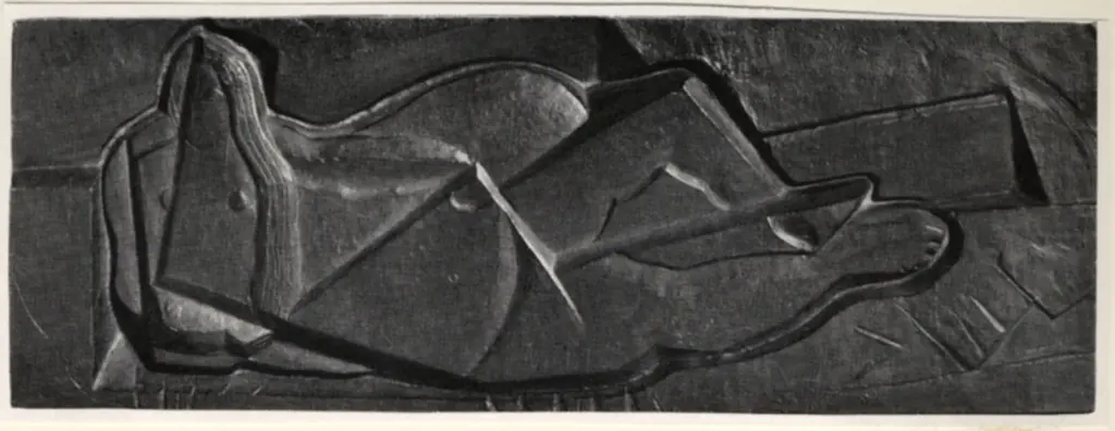 Laurens, Henri , Femme couch&eacute;e I