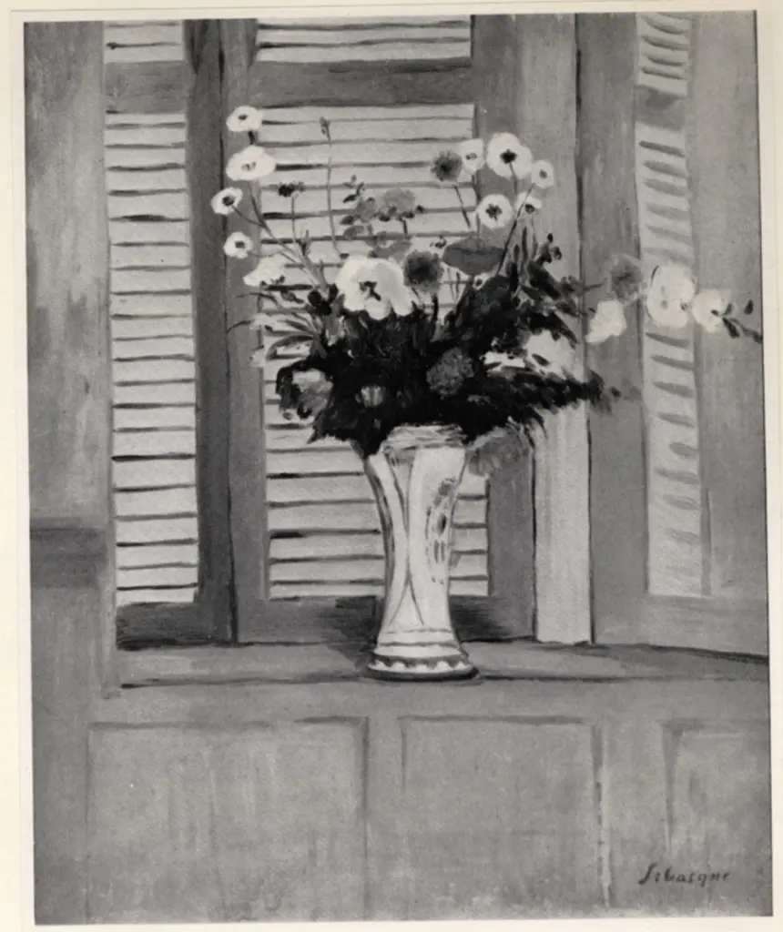 Lebasque, Henri , Bouquet de fleurs, mazzo di fiori -