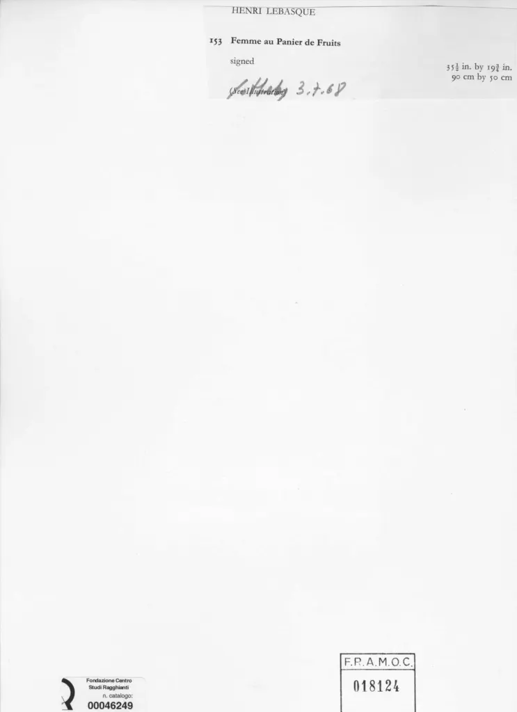 Lebasque, Henri , retro