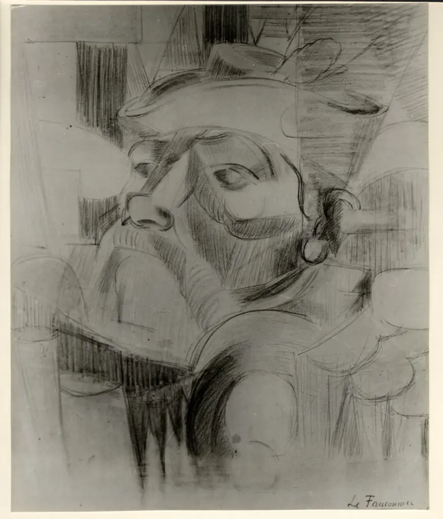 Le Fauconnier, Henri , fronte