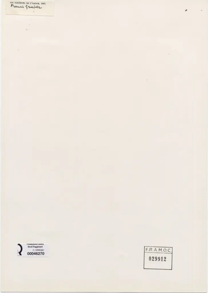 Anonimo, Anonimo , retro