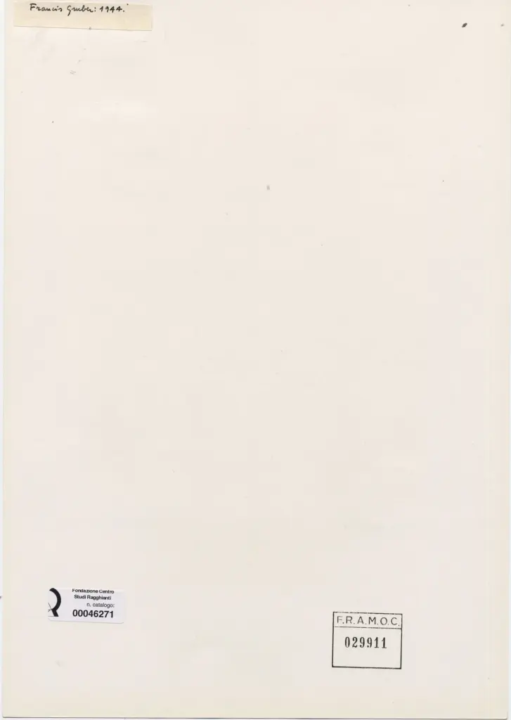 Anonimo, Anonimo , retro