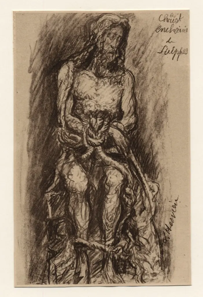 Hervieu, Louise , - Cristo incatenato