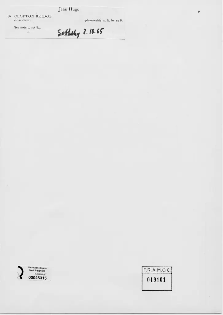 Anonimo, Anonimo , retro