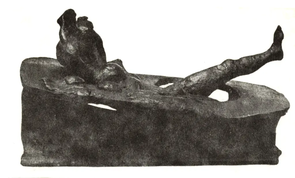 Ipousteguy, Jean , - donna in una vasca