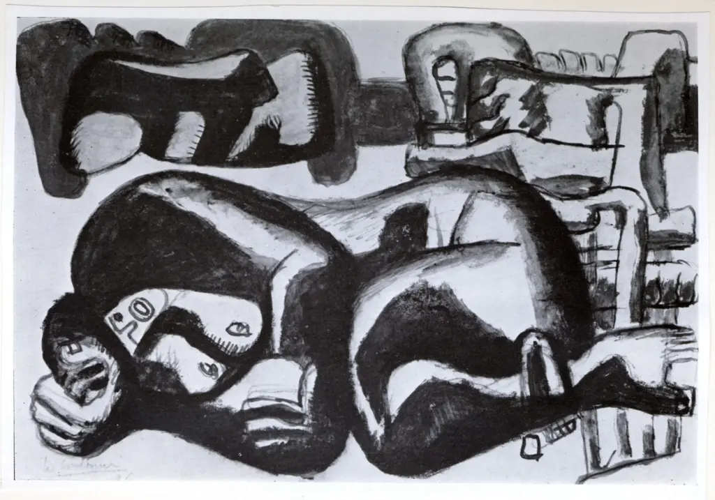 Janneret, Charles-Edouard , Femme couch&eacute;e