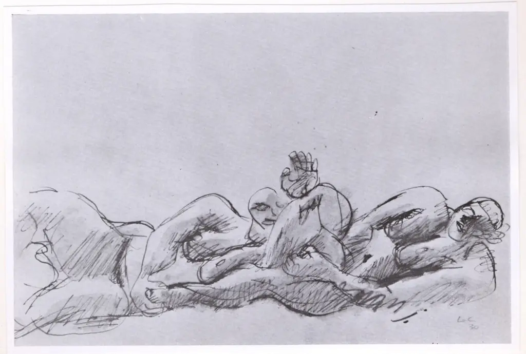 Janneret, Charles-Edouard , Due donne che lottano