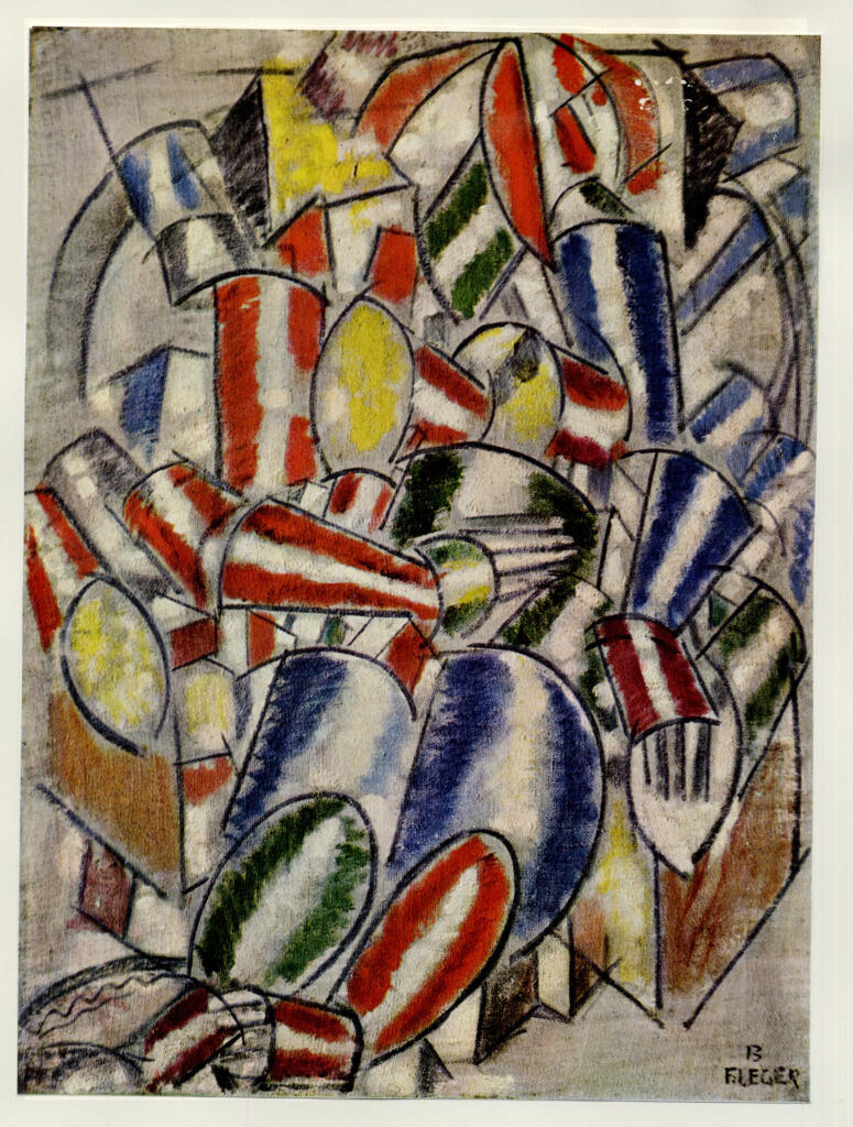 Léger, Fernand - sec. XX - La femme au fauteuil , fronte