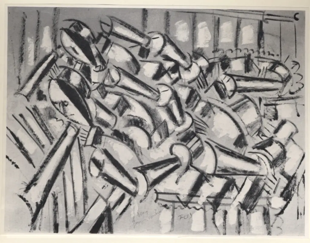 L&eacute;ger, Fernand sec. XX , fronte