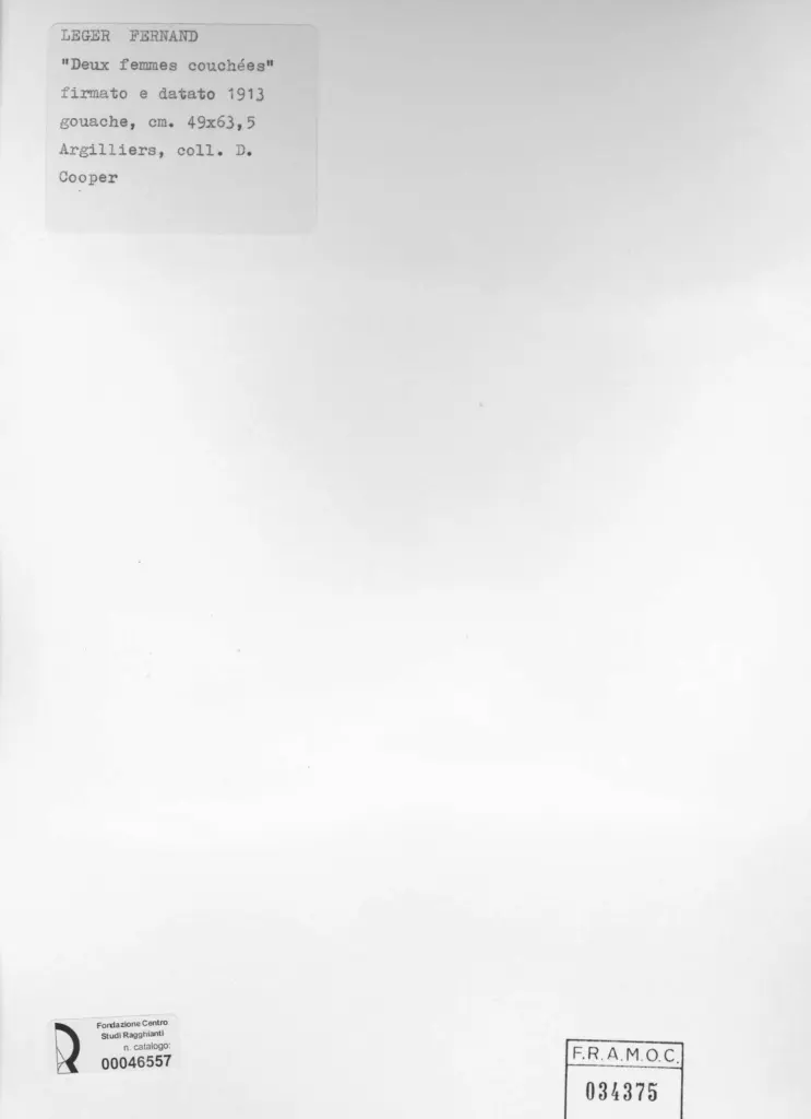 L&eacute;ger, Fernand sec. XX , retro