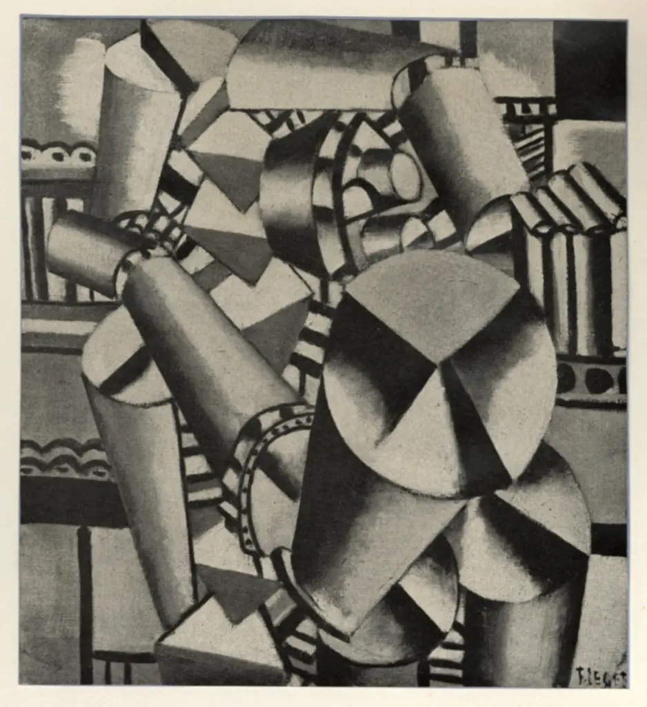 Anonimo , L&eacute;ger, Fernand - sec. XX - Cilindri colorati , fronte