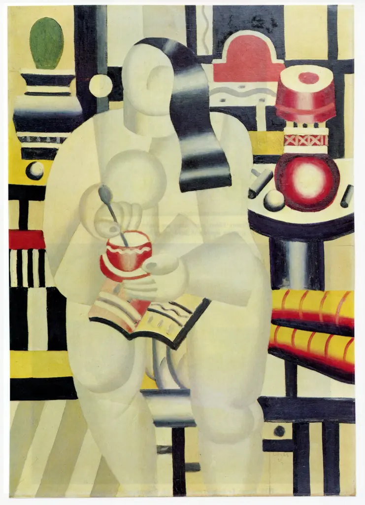 Anonimo , L&eacute;ger, Fernand - sec. XX - La tasse de Th&eacute; , fronte