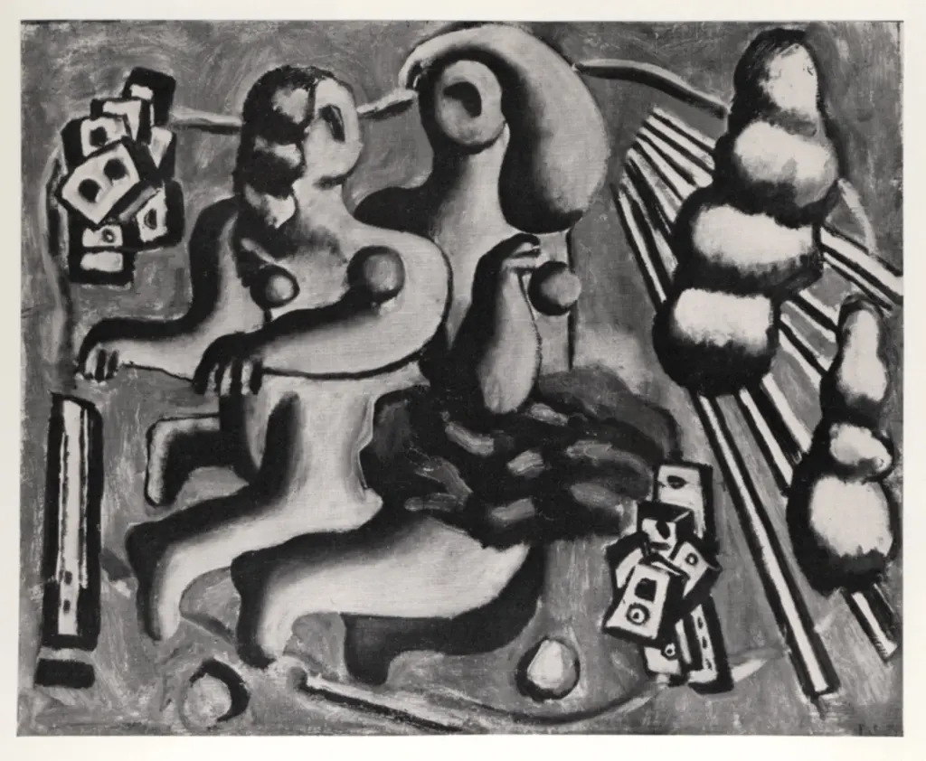 L&eacute;ger, Fernand - sec. XX; , fronte