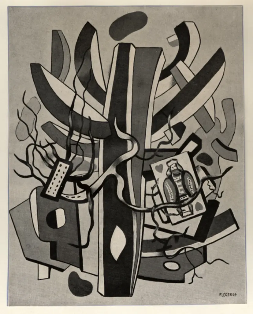 Anonimo , L&eacute;ger, Fernand - sec. XX - Il re di cuori , fronte