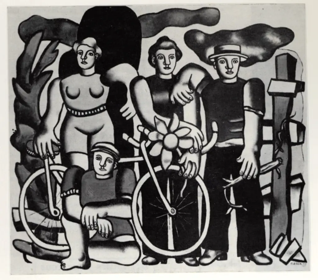 Anonimo , L&eacute;ger, Fernand - sec. XX - La bella squadra , fronte