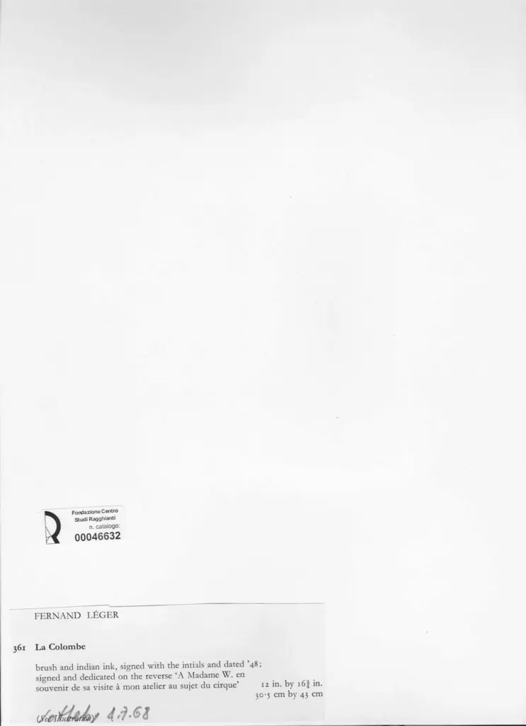 L&eacute;ger, Fernand - sec. XX , retro