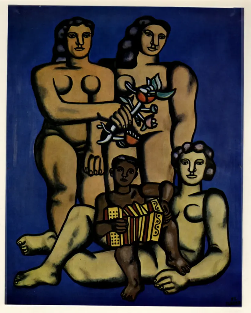 Anonimo , L&eacute;ger, Fernand - sec. XX - Tre sorelle , fronte