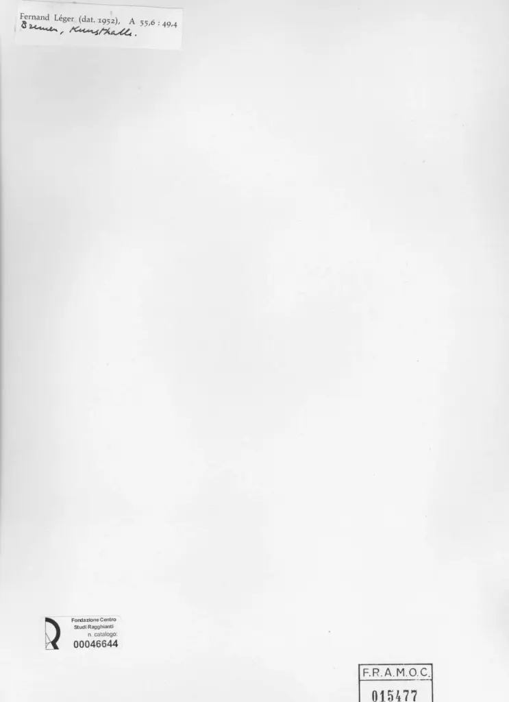 L&eacute;ger, Fernand - sec. XX , retro