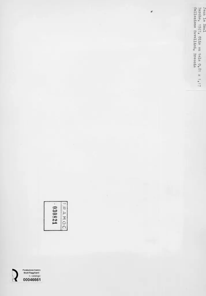 Anonimo , Le Moal, Jean - sec. XX , retro