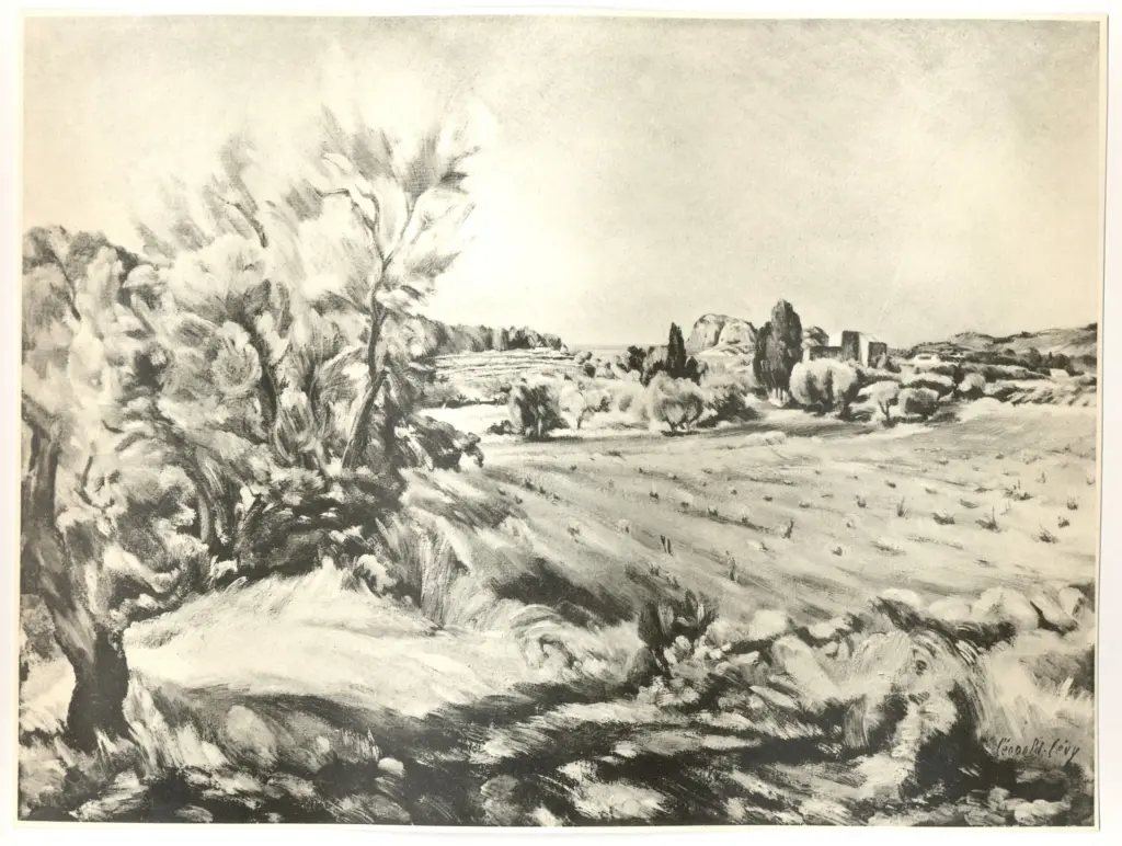 Levy, Leopold , Paesaggio -