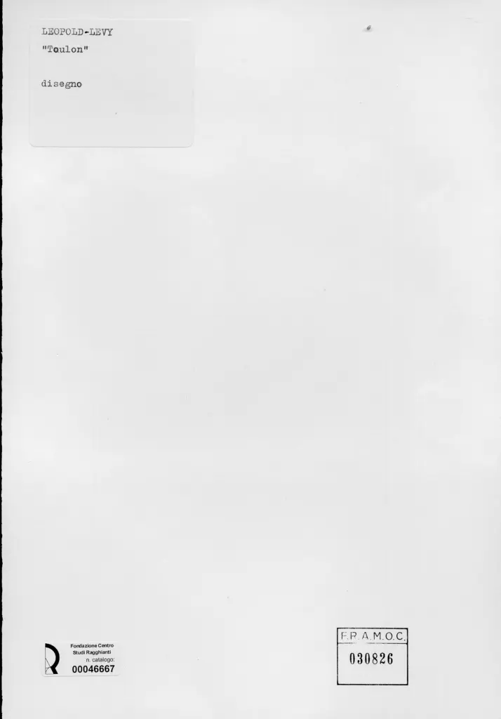 Anonimo , Levy, Leopold - sec. XIX - Toulon , retro