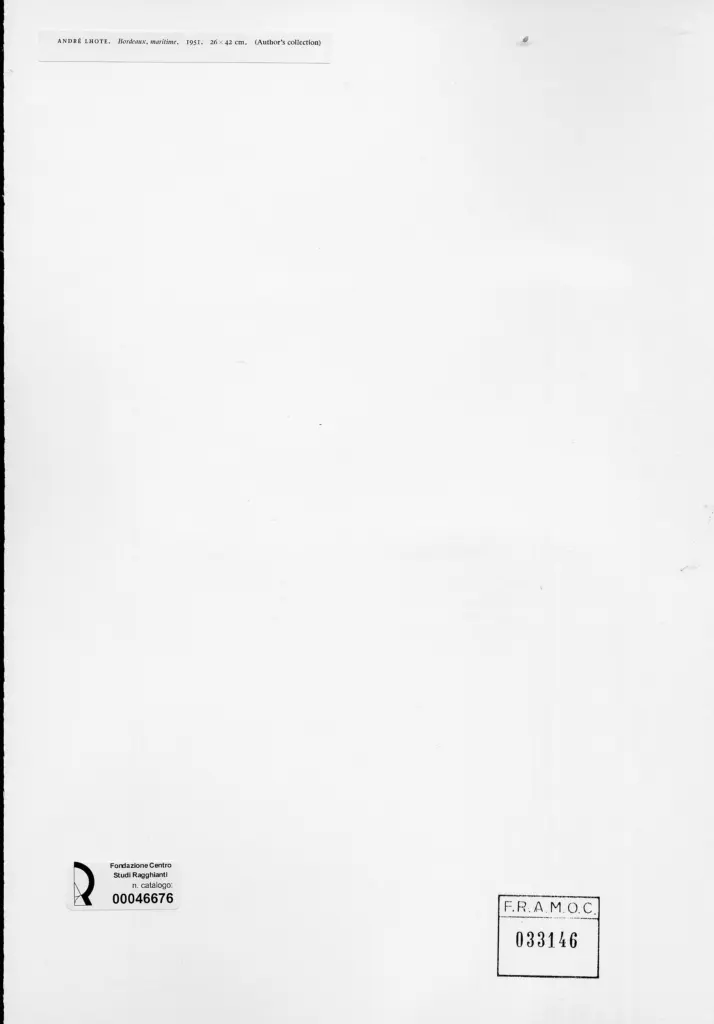 Anonimo, Anonimo , retro