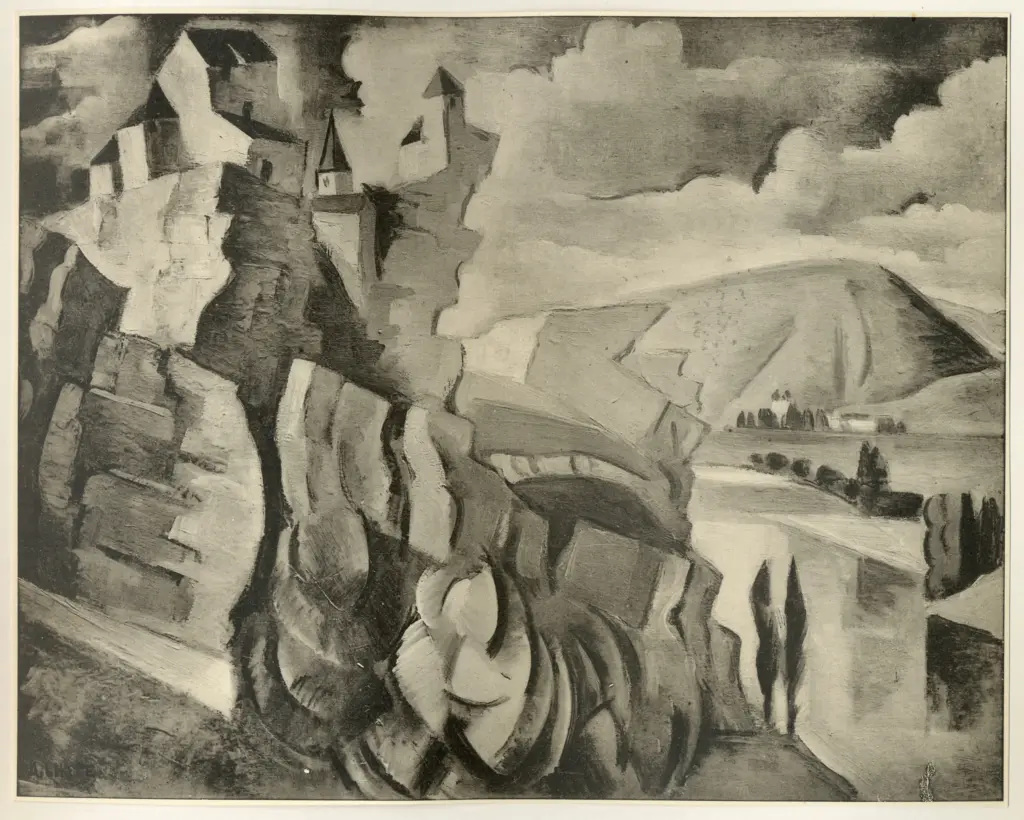 Anonimo , Lhote, Andr&eacute; - - , fronte