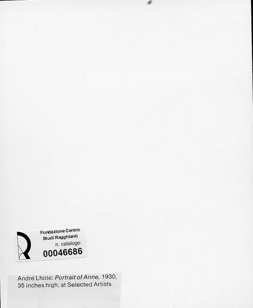 Anonimo, Anonimo , retro