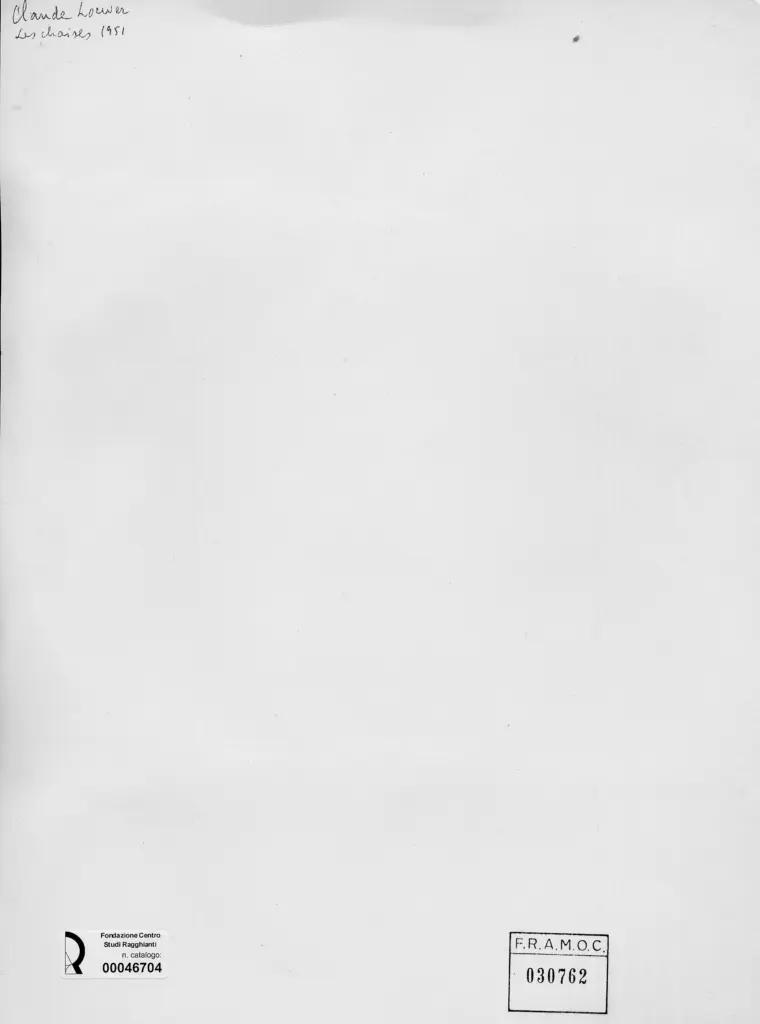 Anonimo , Louver, Claude - sec. XX - Le sedie , retro