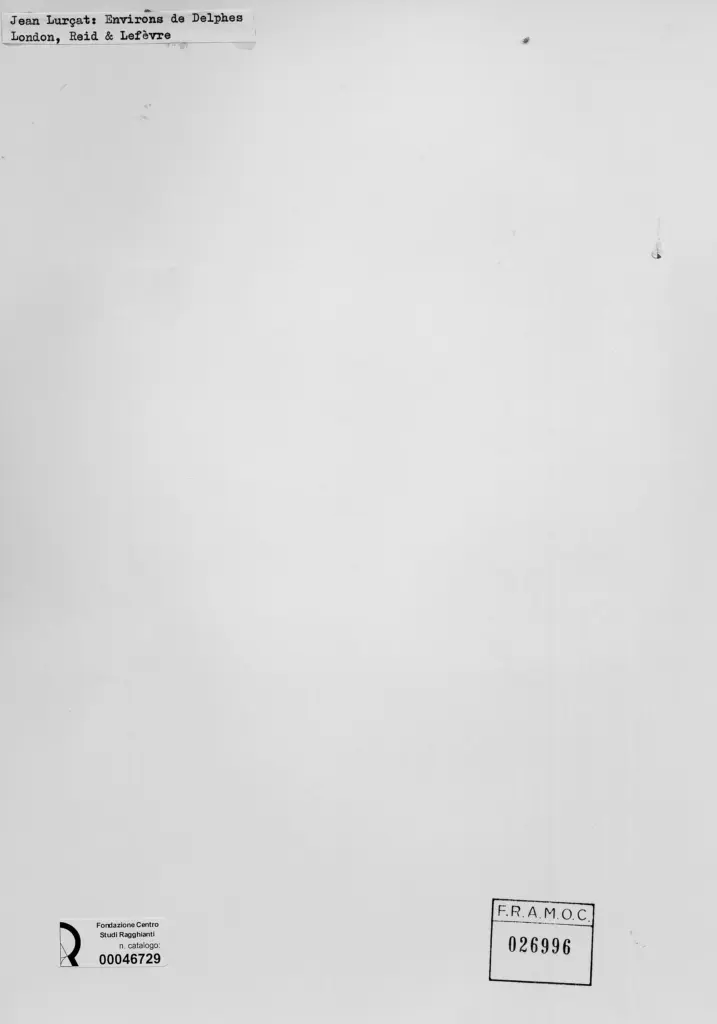 Anonimo , Lur&ccedil;at, Jean , retro