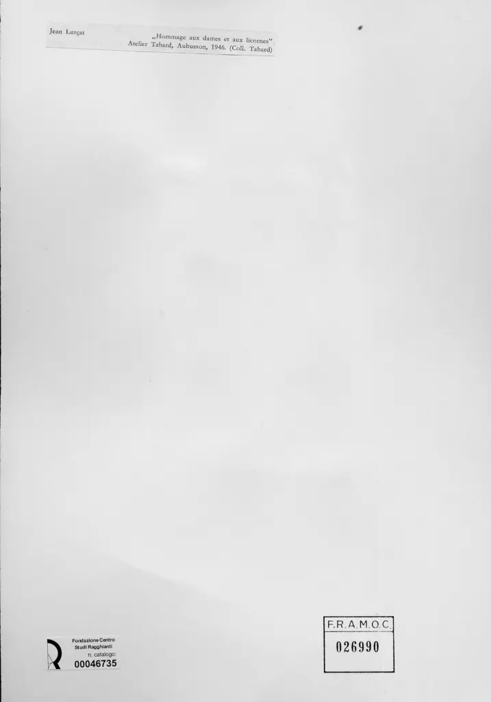 Anonimo , Lur&ccedil;at, Jean , retro