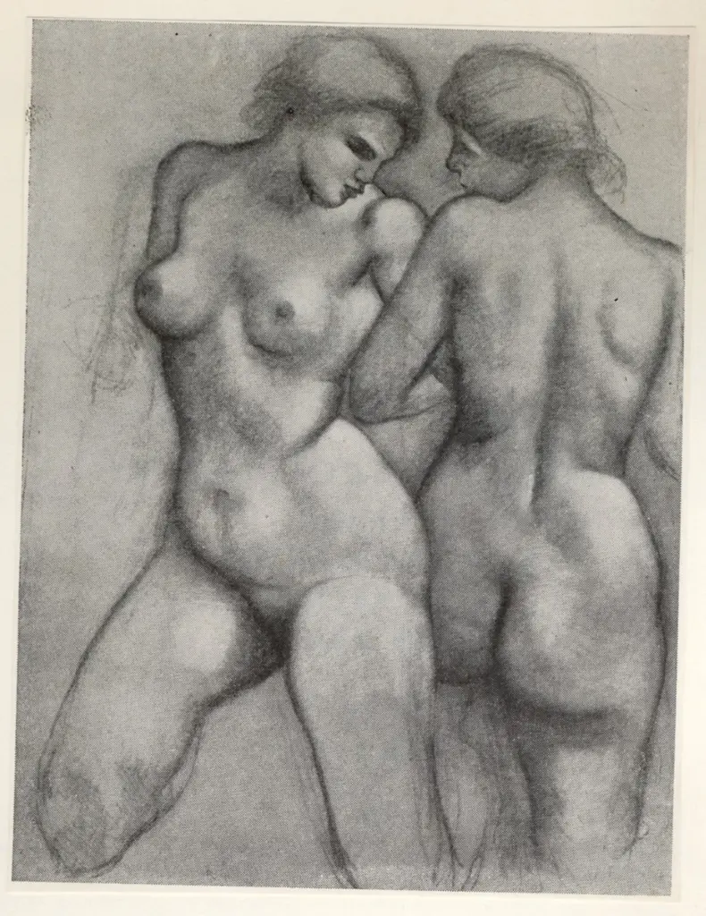 Anonimo , Maillol, Aristide - sec. XX - Giorno e notte , fronte