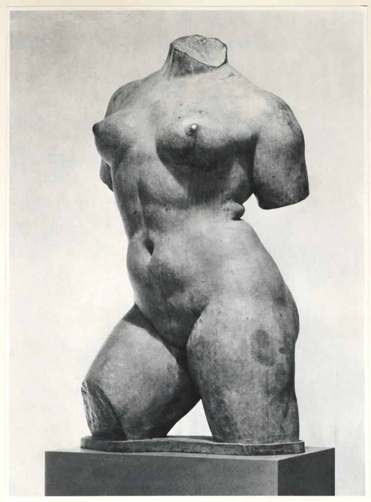Anonimo , Maillol, Aristide - sec. XX - Chained Action (monumento a Louis Blanqu&igrave;) , fronte
