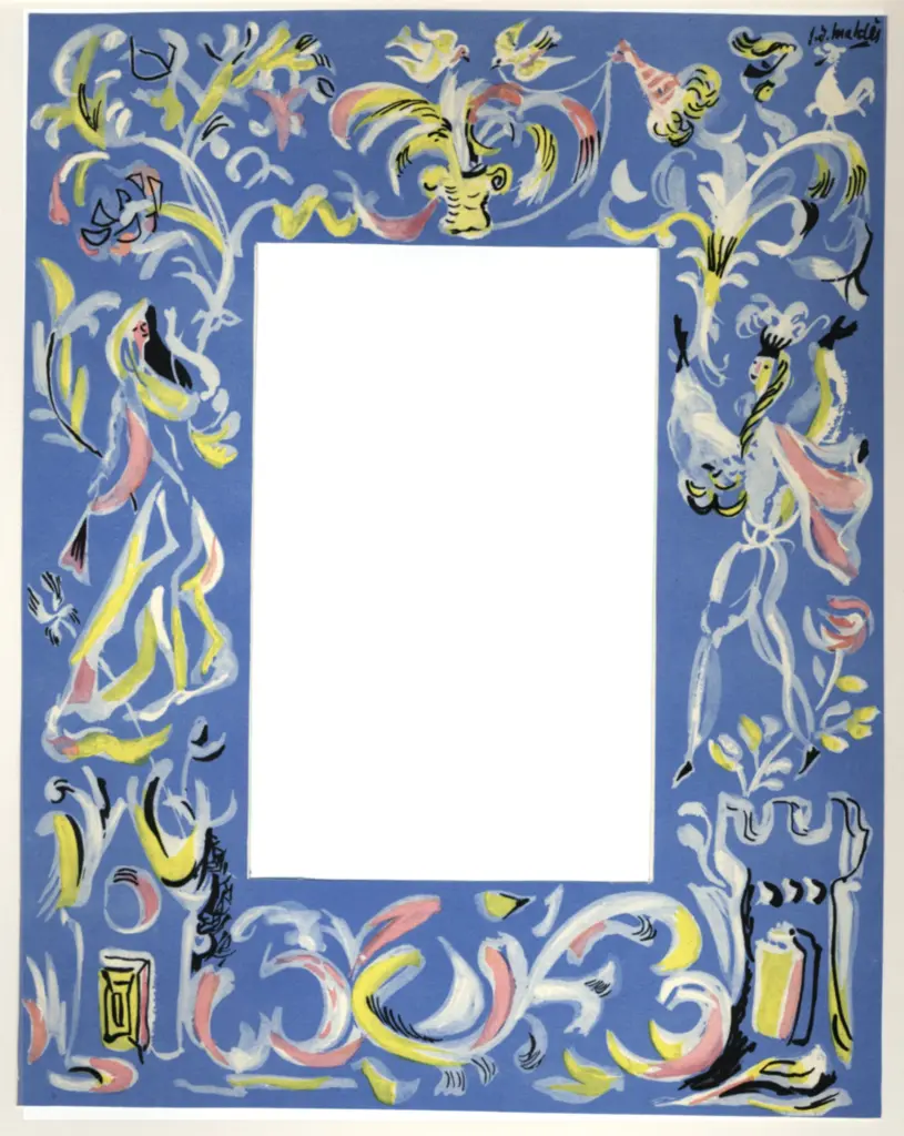 Anonimo , Malcles, Jean Denis - sec. XX - Cornice , fronte