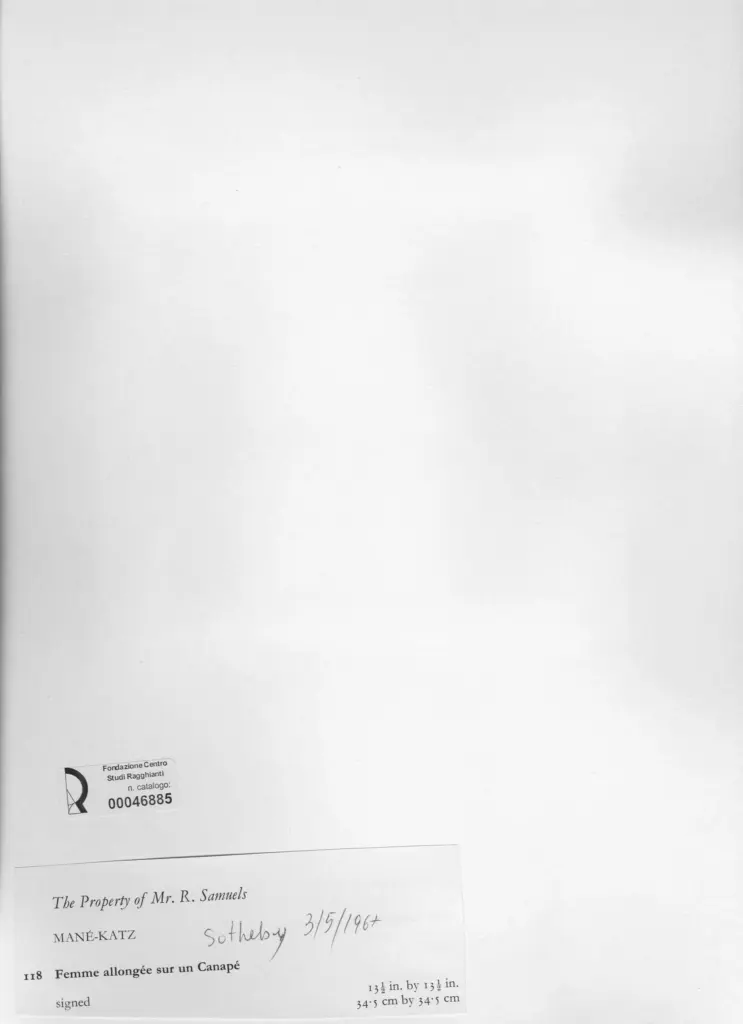 Man&eacute; Katz , retro