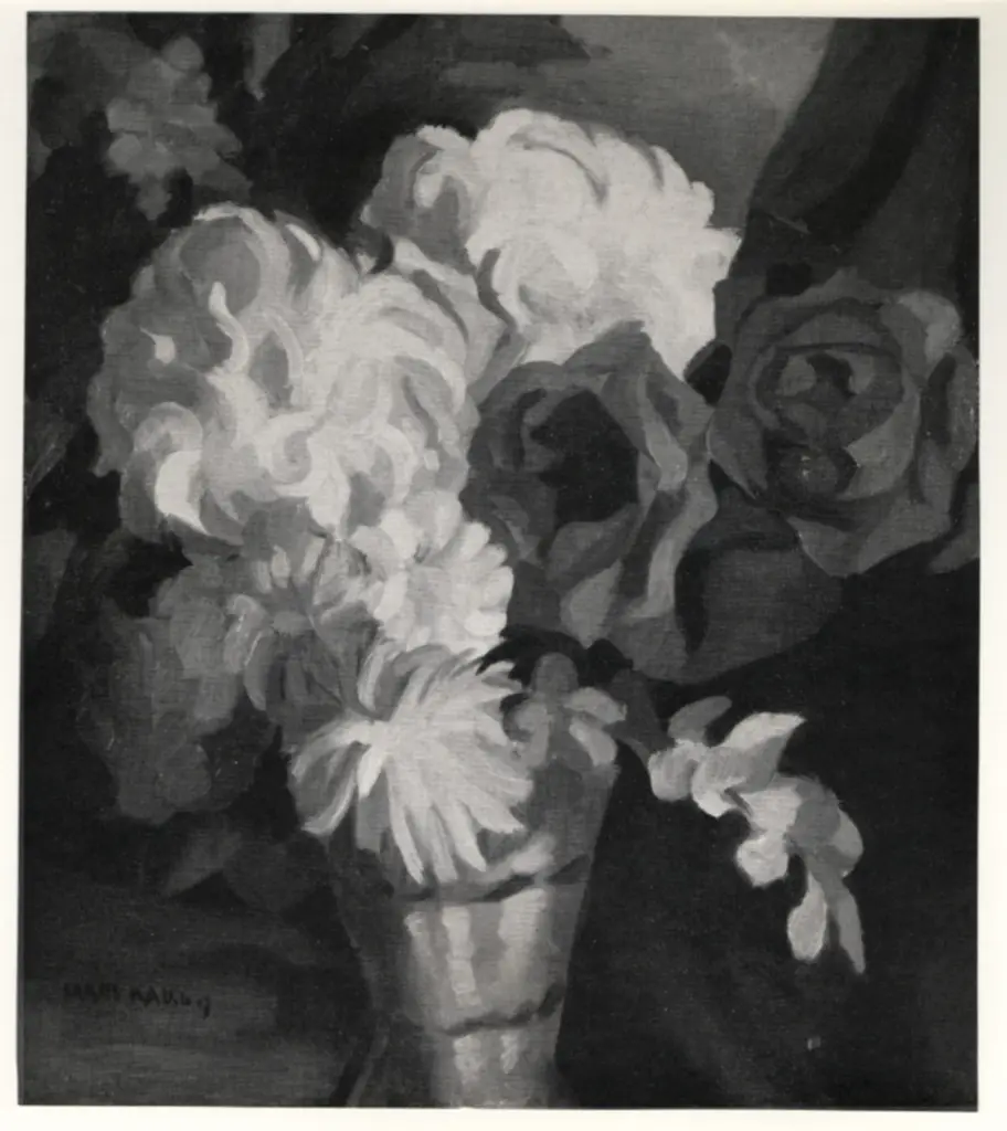 Anonimo , Mané Katz - sec. XX - Mazzo di fiori , fronte