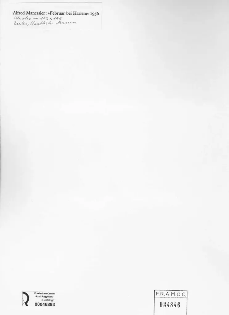 Manessier, Alfred - sec. XX , retro