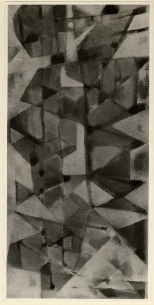 Manessier, Alfred - sec. XX , fronte