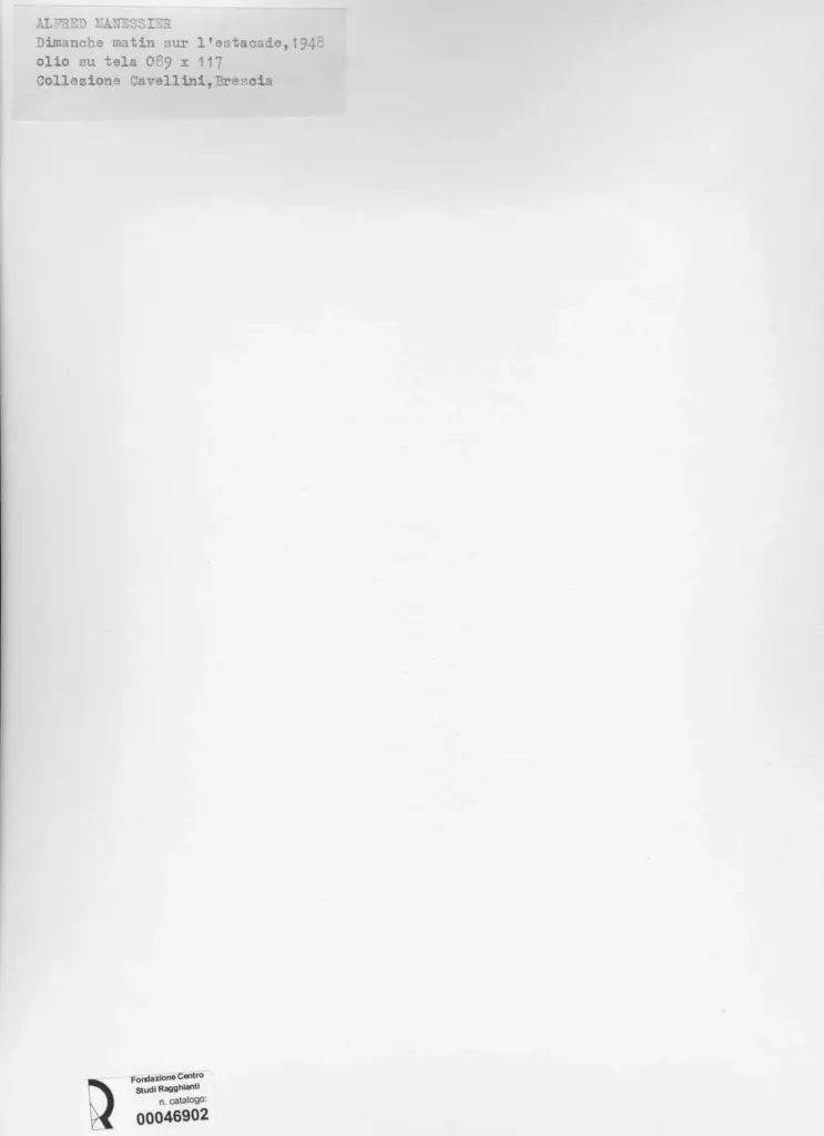 Manessier, Alfred - sec. XX , retro