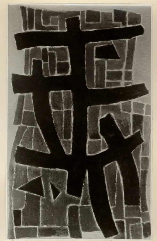 Manessier, Alfred - sec. XX , fronte