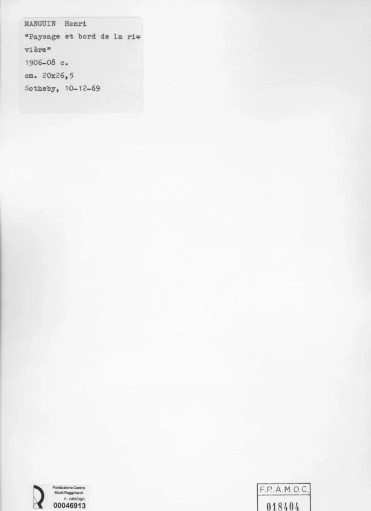 Manguin, Henri , retro