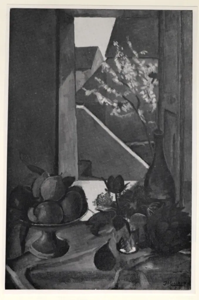 Marchand, Jean , Natura morta davanti a una finestra